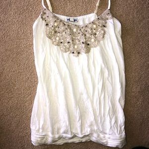 Express xs cream cami